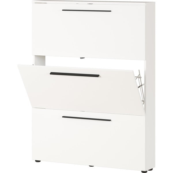 Bílý výklopný botník Utah - Germania-image-2