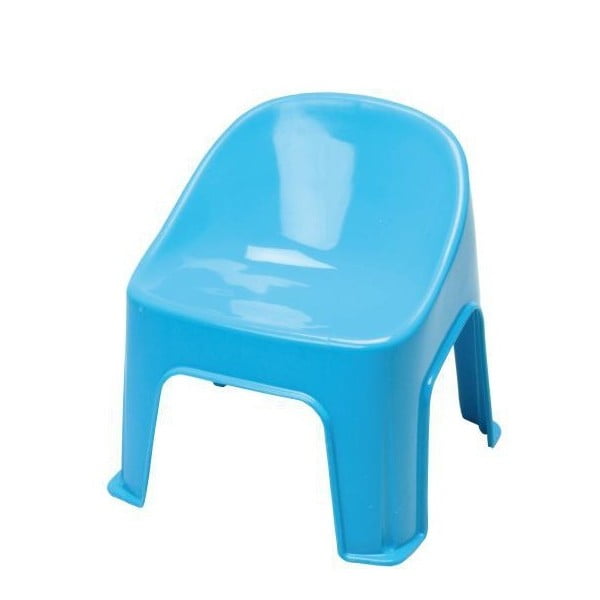 Stolička Plastic Blue