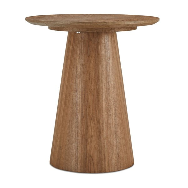 Konferenční stolek v dekoru dubu v přírodní barvě ø 45 cm Tango – Furnhouse-image-1