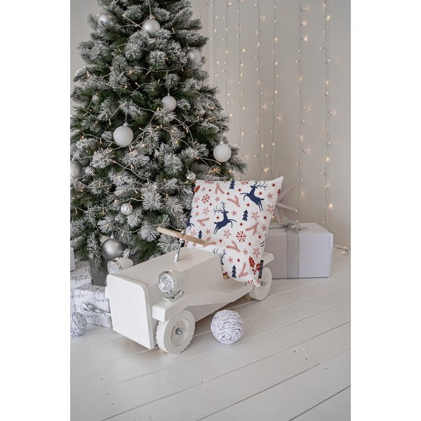 Dekorační polštář s vánočním motivem 45x45 cm Christmas Symbols – Butter Kings-image-1