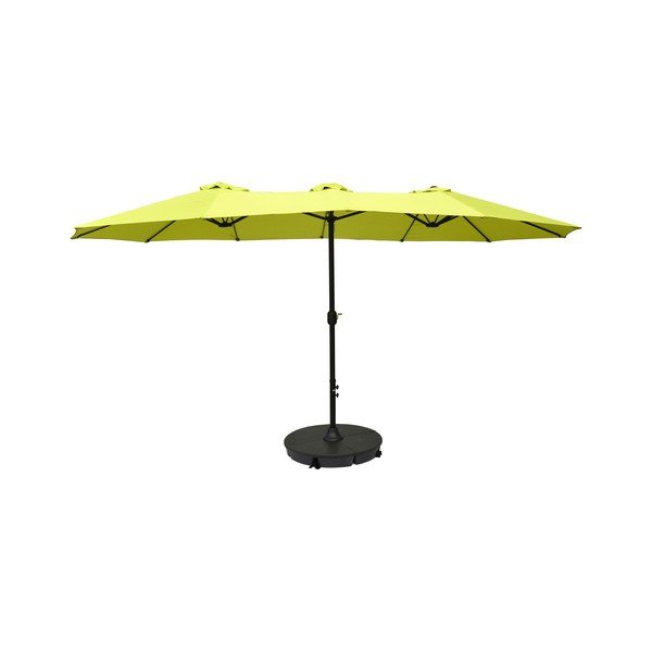 Zelený slunečník 456x270 cm Double - Rojaplast-image-4