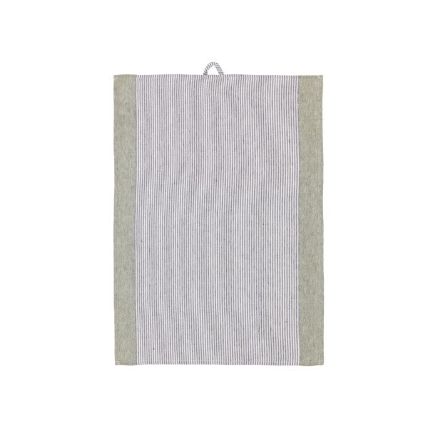 Bavlněno-lněná utěrka 50x70 cm Statement Stripe – Södahl