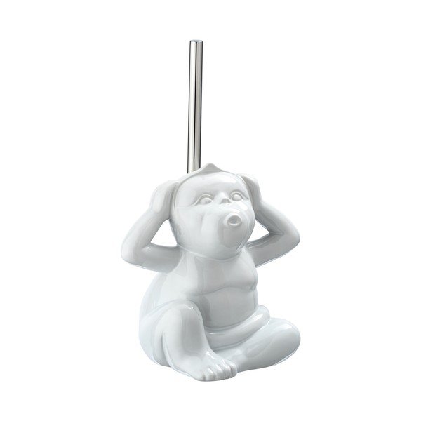 Keramický toaletní kartáč Wenko Monkey Silent-image-1