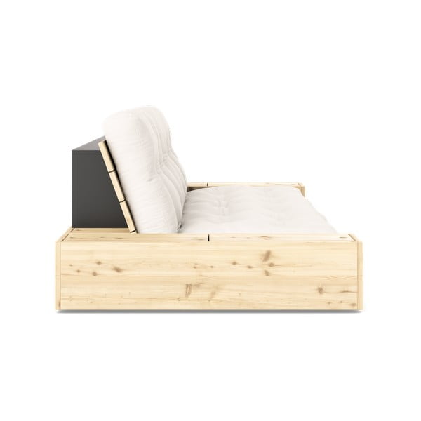 Krémová rozkládací pohovka 244 cm Base – Karup Design-image-3