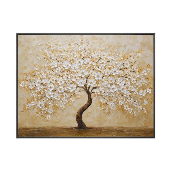Tištěný obraz s rámem 80x60 cm Golden Tree – Styler