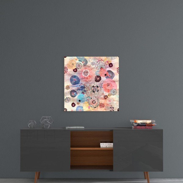 Skleněný obraz Insigne Alternative Flowers, 40 x 40 cm-image-1