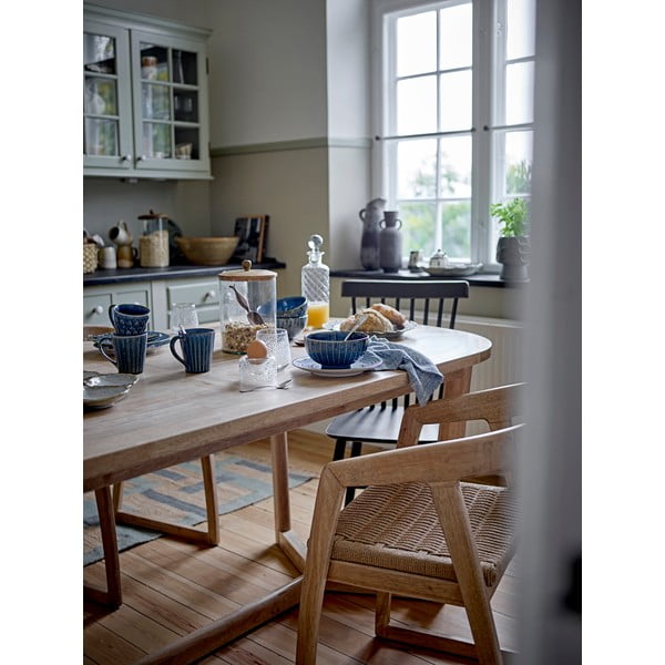 Jídelní stůl z kaučukového dřeva 100x200 cm Serrone – Bloomingville-image-1