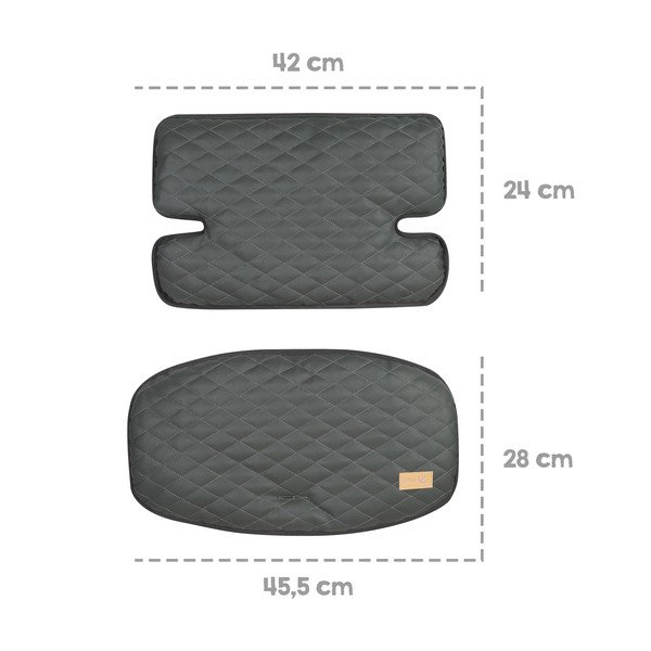 Šedá vložka do jídelní židličky Luxe – Roba-image-4