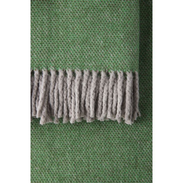 Zelený pléd s podílem bavlny Euromant Jade, 140 x 180 cm-image-2