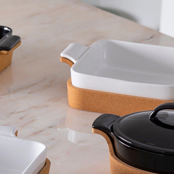 Kameninová zapékací mísa 24x31 cm Ensemble – Casafina-image-3