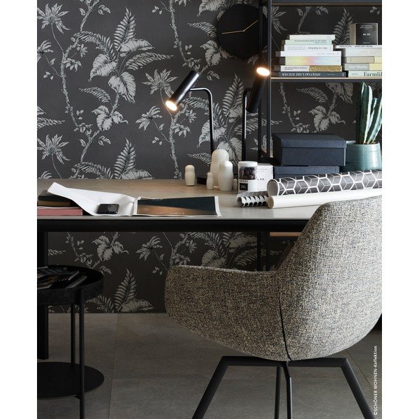 Černá LED stmívatelná stolní lampa (výška 48 cm) Stina – Fischer & Honsel-image-1