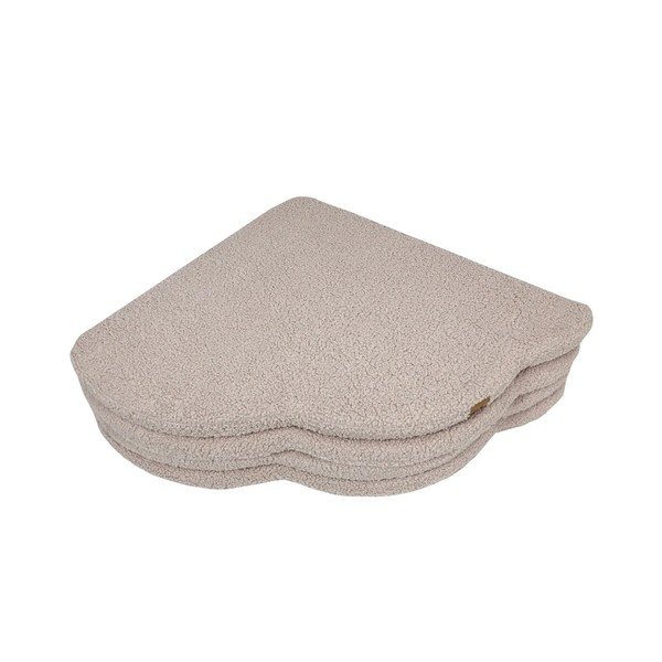 Šedá dětská hrací podložka 160x160 cm – Meowbaby-image-2