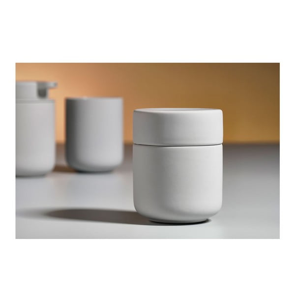 Šedý kameninový koupelnový organizér Ume - Zone-image-1