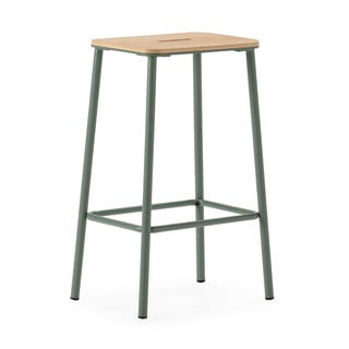 Zelené barové židle v sadě 2 ks (výška sedáku 65 cm) Abba – Marckeric