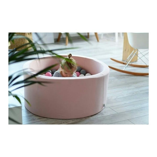 Modrý kulatý dětský bazének s 200 balónky Misioo, 90 x 40 cm-image-4