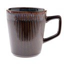 Tmavě hnědý keramický hrnek 410 ml Tone – Dakls