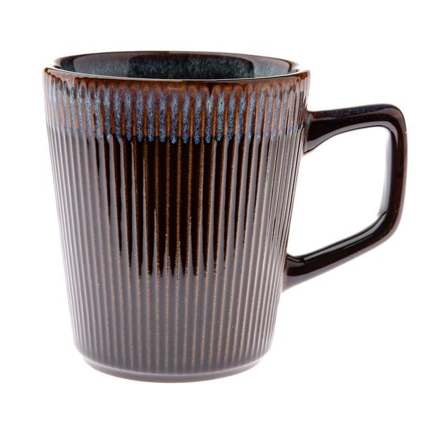 Tmavě hnědý keramický hrnek 410 ml Tone – Dakls