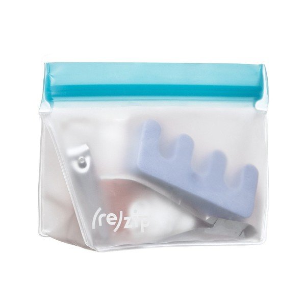 Sada 3 modrých svačinových sáčků (re)zip Essential-image-3