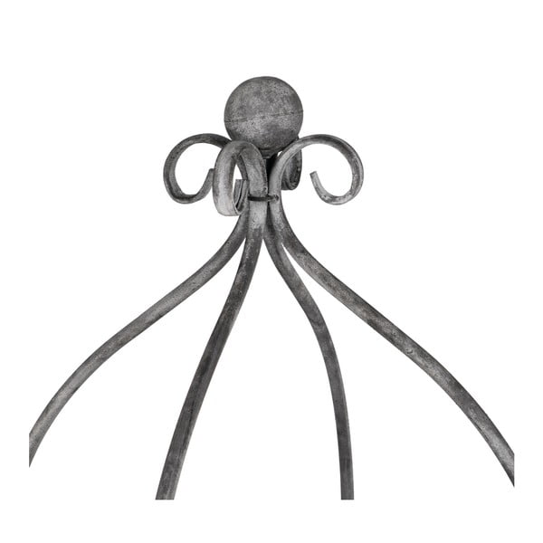 Šedý kovový regál 45x144x45 cm Mireille – Ixia-image-4