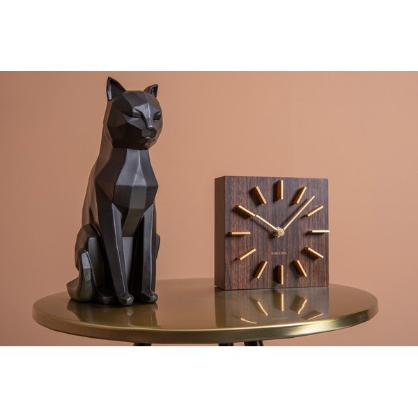 Matně černá soška PT LIVING Origami Cat, výška 29,5 cm-image-1