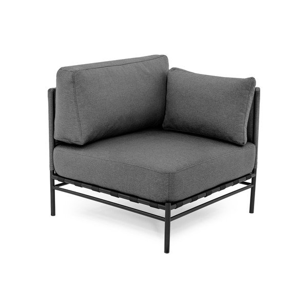 Tmavě šedý variabilní modul zahradní pohovky Dandy – Sit Sit-image-3