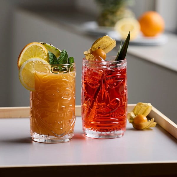 Sklenice v sadě 4 ks na koktejly 450 ml Tiki – Lyngby Glas-image-2
