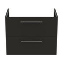 Antracitová závěsná skříňka pod umyvadlo 80x63 cm i.Life B – Ideal Standard