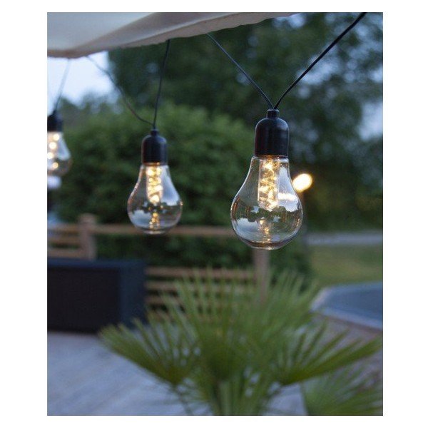 Venkovní světelný LED řetěz s motivem žárovek Star Trading Glow, délka 4,05 m-image-1