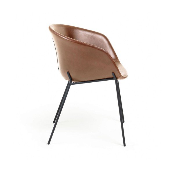 Hnědé křeslo Kave Home Zadine-image-2