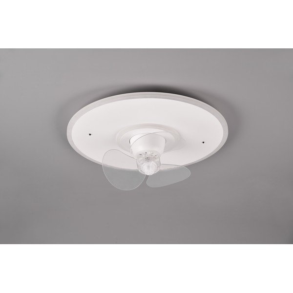 Matně bílé LED stropní svítidlo Nybro – Reality-image-3