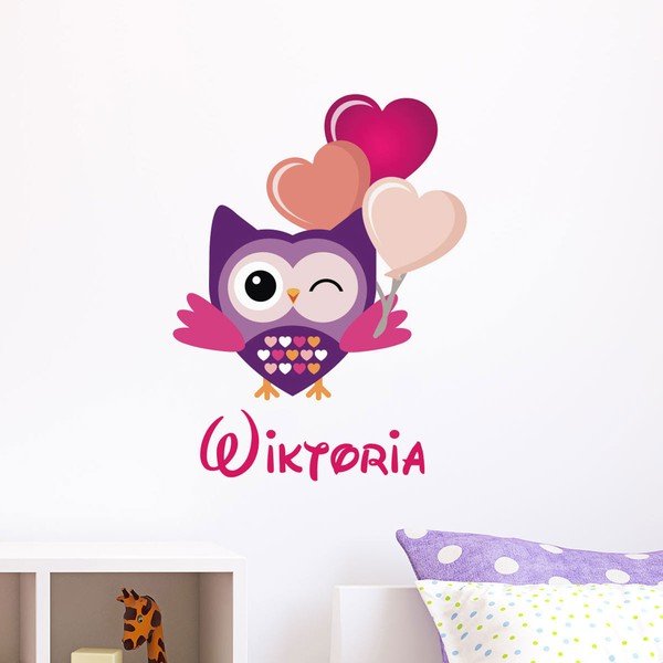 Nástěnná samolepka se jménem Ambiance Festive Owl-image-2