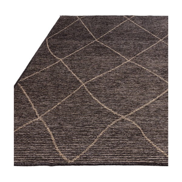 Tmavě šedý koberec s příměsí juty 120x170 cm Mulberrry – Asiatic Carpets-image-4