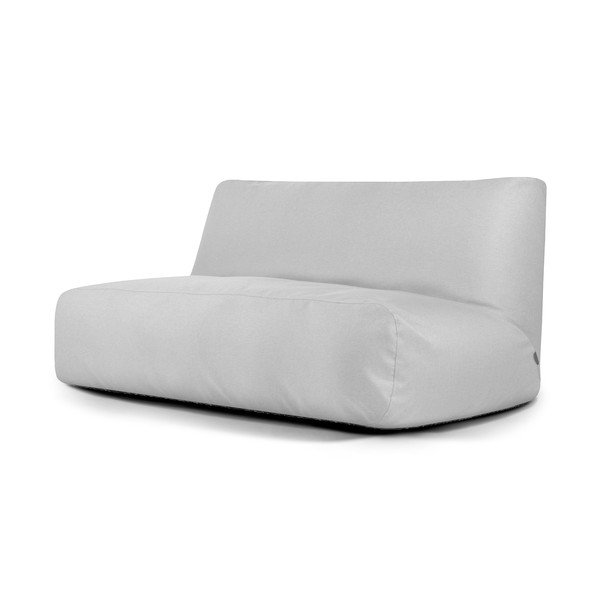 Světle šedý sedací vak Sofa Tube 190 – SLOWDOWN