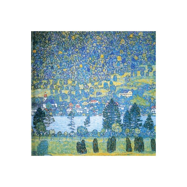 Reprodukce obrazu Gustav Klimt - Lake, 30 x 30 cm