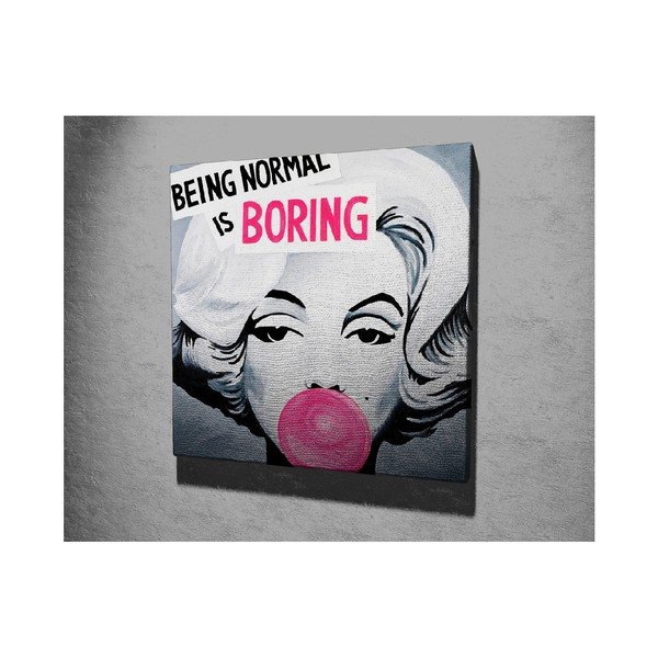 Nástěnný obraz na plátně Pop Art, 45 x 45 cm-image-2