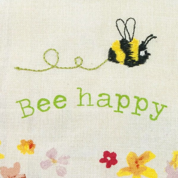 Bavlněné utěrky v sadě 3 ks 45x65 cm Bee Happy – Cooksmart ®-image-2