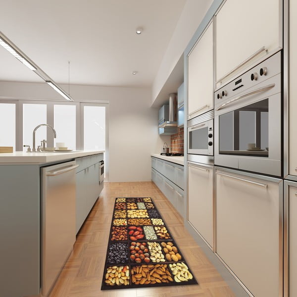 Vysoce odolný kuchyňský koberec Webtappeti Semi, 60 x 300 cm