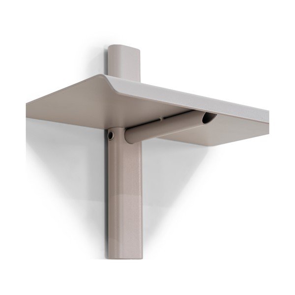 Taupe kovová police 28 cm Hola – Spinder Design-image-2