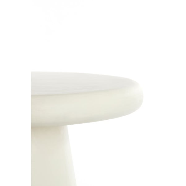 Bílý kulatý konferenční stolek ø 60 cm Kulona – Light & Living-image-2