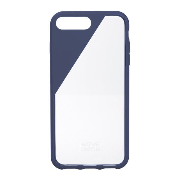 Tmavě modrý obal na mobilní telefon pro iPhone 7 a 8 Native Union Clic Crystal Case