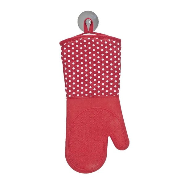 Sada 2 červených silikonových chňapek Wenko Oven-image-2