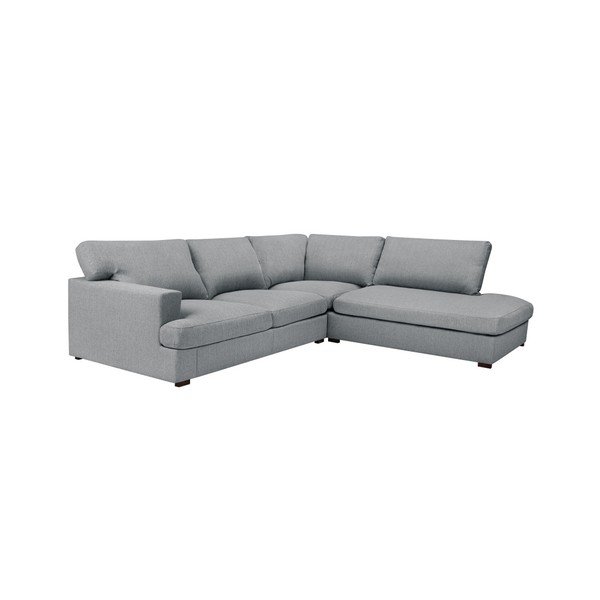 Šedá rohová pohovka Windsor & Co Sofas Daphne, pravý roh-image-4