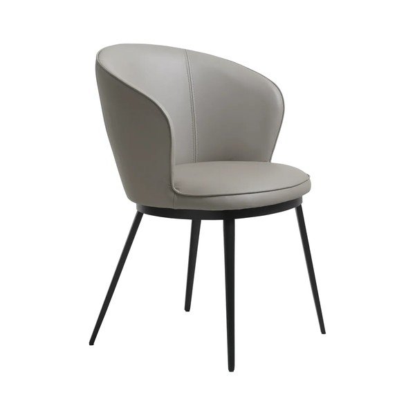 Šedé křeslo Unique Furniture Gain