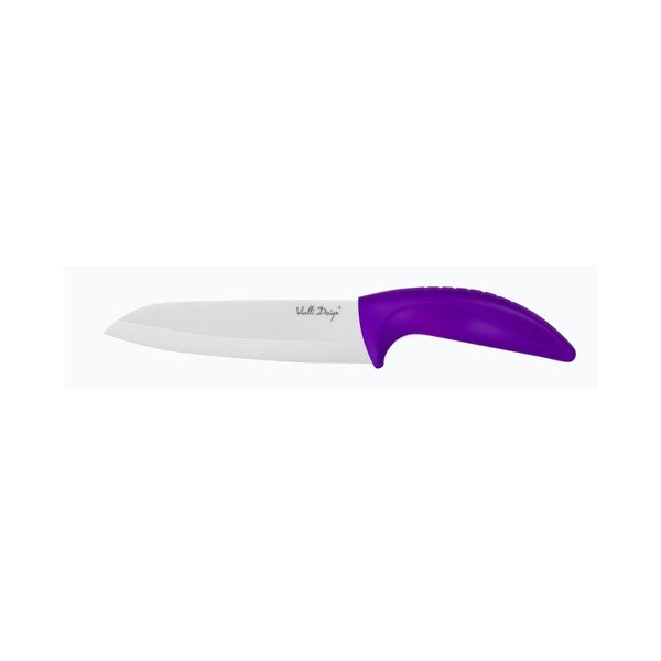 Keramický nůž Vialli Design Chef, 16 cm, fialový