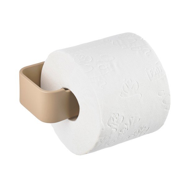 Béžový nástěnný kovový držák na toaletní papír Ume – Zone