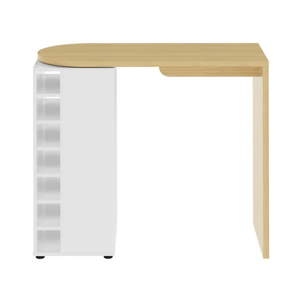 Barový stůl s deskou v dubovém dekoru 110x50 cm Roll - TemaHome