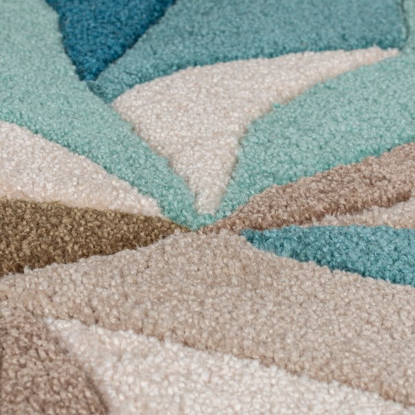 Tyrkysový koberec 170x120 cm Zest Infinite - Flair Rugs-image-2