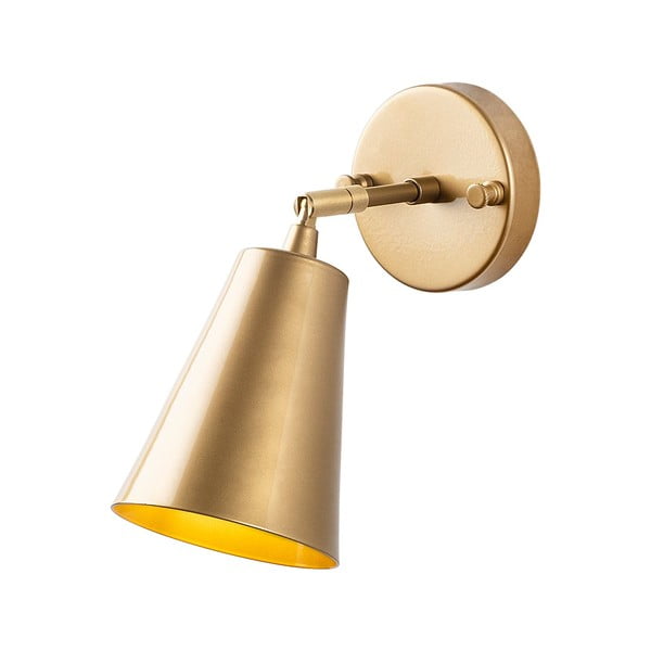 Nástěnné svítidlo ve zlaté barvě ø 10 cm Evander – Opviq lights