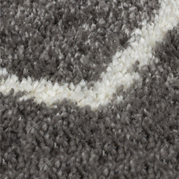 Šedý koberec 200x290 cm Atlas Berber – Flair Rugs-image-3