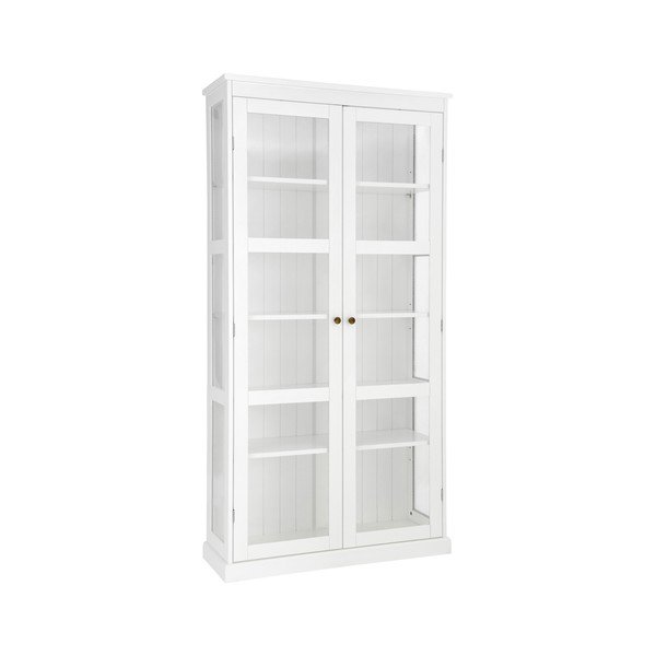 Bílá vitrína z MDF 98x193x34 cm Wilma – Ellos Home